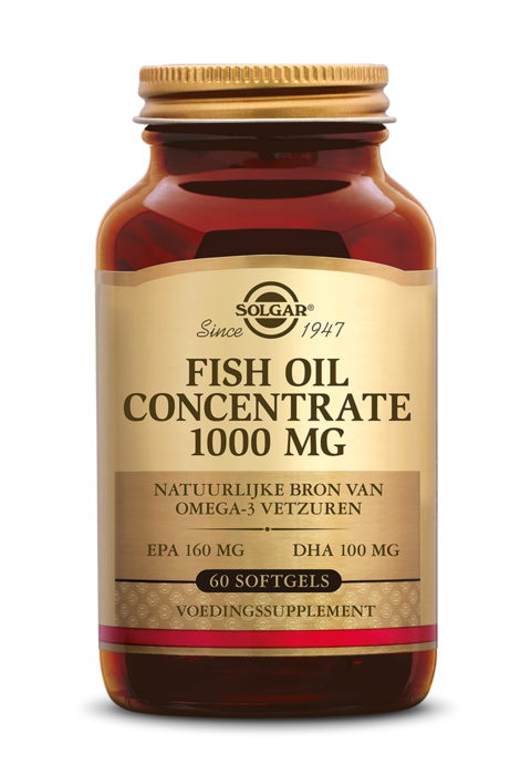 Fish Oil Visolie Concentrate 1000 mg Solgar Vitamins