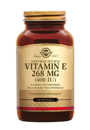 Vitamin E 268 mg/400 IU Complex (softgels) Solgar Vitamins