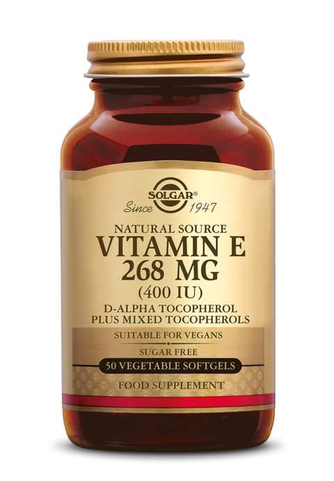 vuurwerk Minister Adverteerder Vitamin E 268 mg/400 IU Vegan (plantaardige softgels) | Solgar Vitamins