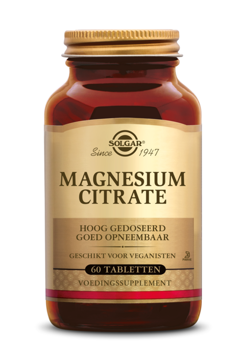 karbonade stimuleren Piraat Magnesium Citrate (tabletten) | Solgar Vitamins