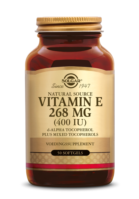 contact picknick Gewoon Vitamin E 268 mg/400 IU Complex (softgels) | Solgar Vitamins