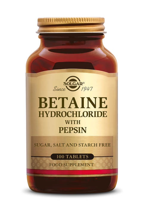 Betaine Hydrochloride with Pepsin